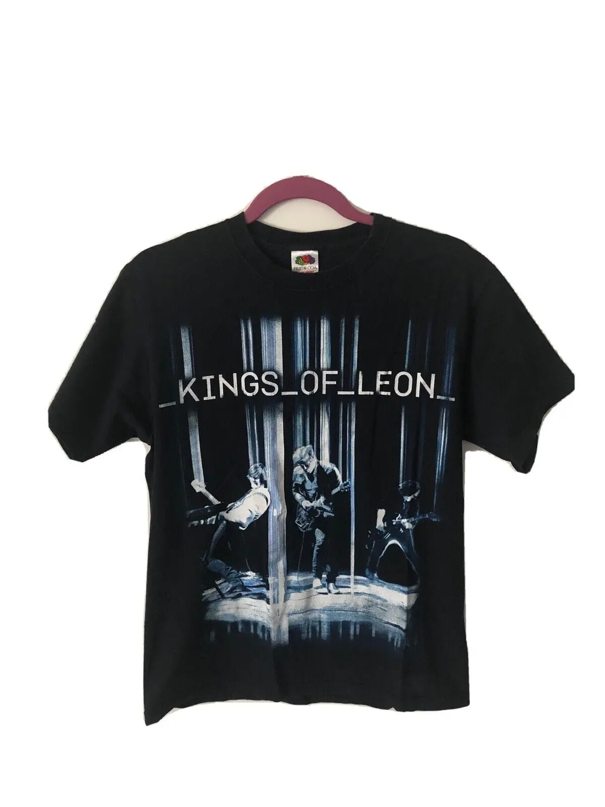 2008 kings of leon tour t shirt black size medium