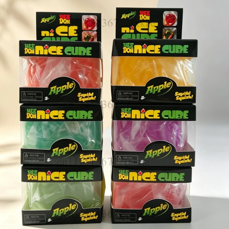 Slow-Playing Plastic Toys, Schylling Needoh Green Apples and Malt Are Relaxing and Interesting Gifts to Relieve Stress.