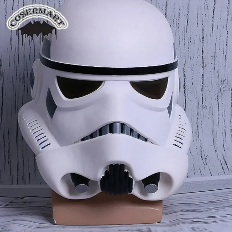 2025 New2024 Stormtrooper Mask Wearable Cosplay Helmet Masks Full Face PVC Adult Party Prop ly97