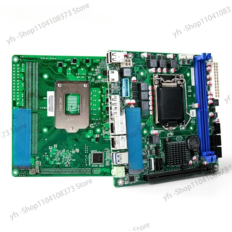 New Original motherboard 6SATA3.0 8th 9th i3 i5 i7 1151 mini ITX industrial board with 2Nvme slots