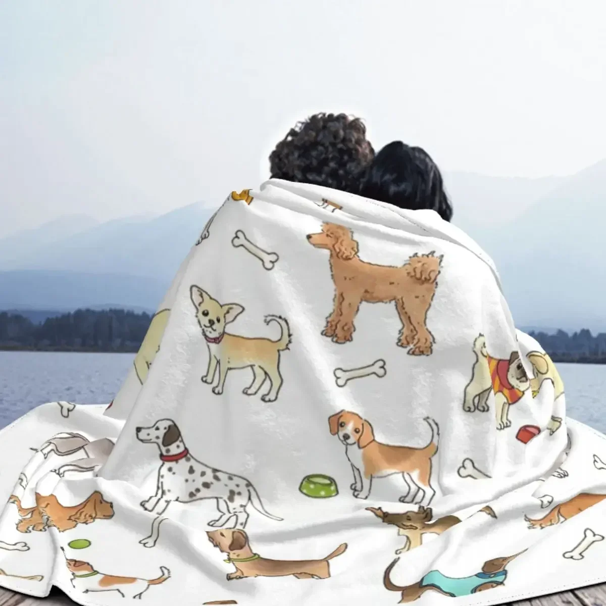 

Одеяло для собак пород, флисовое весенне-осеннее бордер-терьер для любителей собак, мягкие пледы для дома, уличные постельные принадлежности, пледы