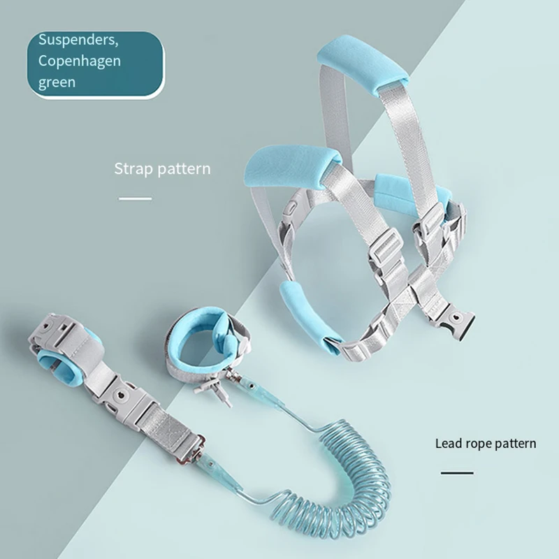 Children\'s anti-lost lead rope strap bracelet 2-in-1 anti-lost artifact anti-wandering anti-running children anti-lost rope