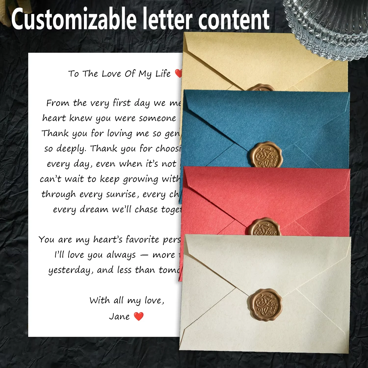 Lettres et enveloppes personnalisées pour la Saint-Valentin, lettres de bénédiction pour amis, impression de documents d'entreprise et envoi de lettres.