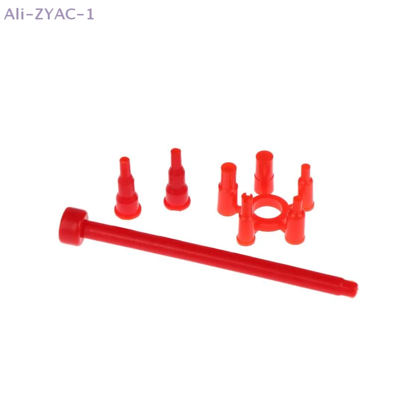 {ZYAC-1} 1 مجموعة محول بلاستيكي لملء الغاز تحويل خزان الكاسيت إلى خزان قابل للنفخ رأس البيوتان القابل لإعادة الاستخدام لمسدس الرش #1