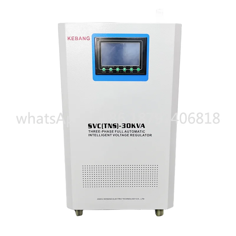 30KVA output AC power 50Hz voltage stabilizer, three-phase to three-phase 380V