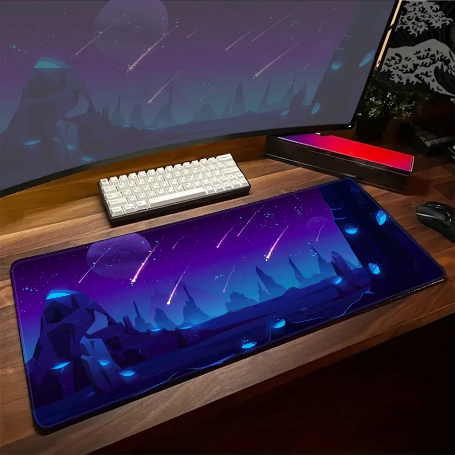 

XXL Large Mouse Pad Cloud Computer fed gaming Desk Mat Laptop PC accessories Non-slip Office Keyboard Desk Surface Mousepad