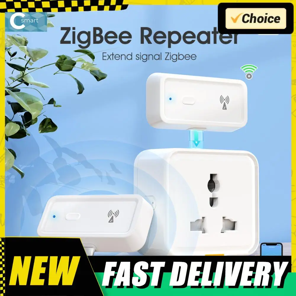 

Усилитель сигнала ZigBee для Alexa и Google Home, беспроводной ретранслятор Type-C, устройства для умного дома и автоматизации для дома и офиса