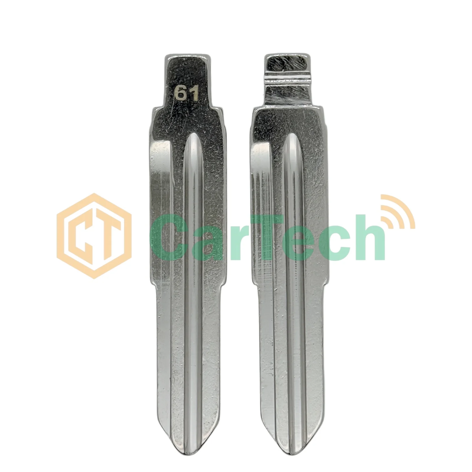 Cartech 61# Uncut Flip Blank Key Blade for KEYDIY KD XHORSE VVDI Universal Remote Fit Buick Excelle Chevrolet Lova - view 4