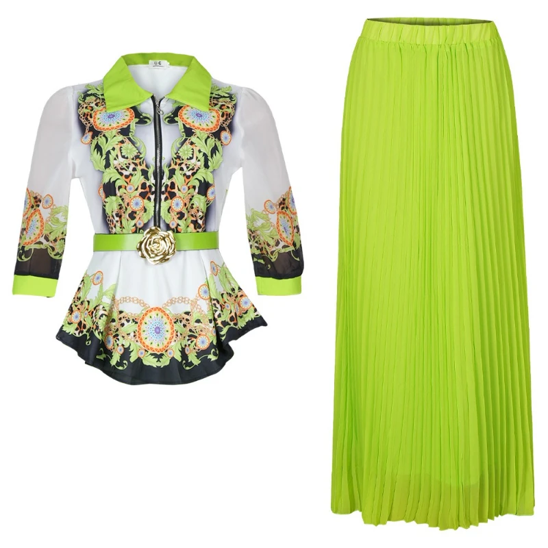 

African Clothes for Women 2 PCS Sets Tops And Skirts Suits Dashiki Ankara Turkey Outfits Gown Plus Size Wedding Party Dresses