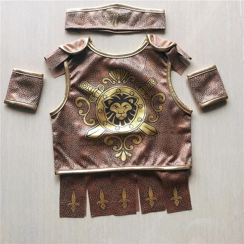 

CyCostume косплей гладиатор египетские арабские воины детские костюмы на Хэллоуин и Рождество 0-3 лет детская фотография день рождения Bod