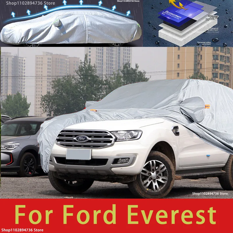 

For Ford Everest Car protective cover, sun protection, cooling protection, car clothing, car paint protection auto