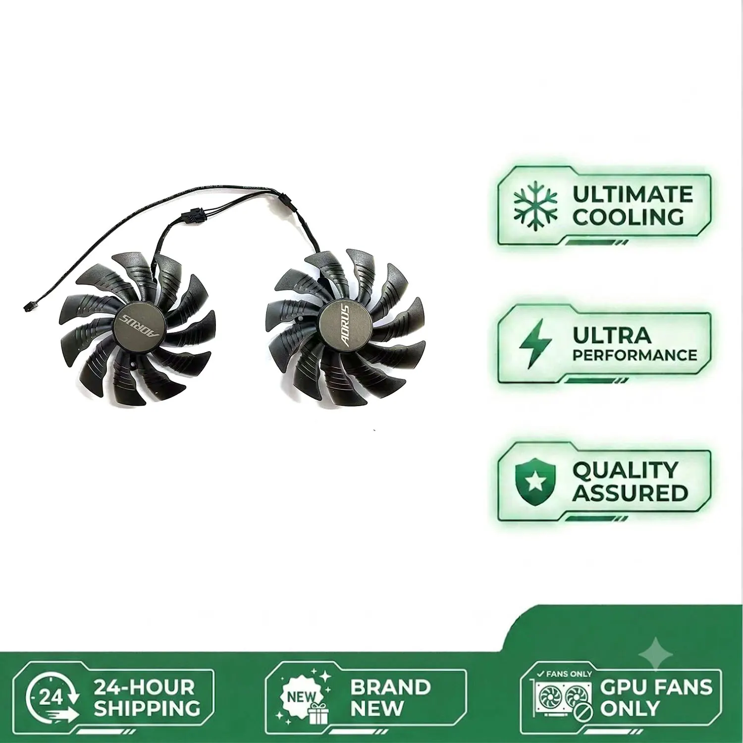 Cooling fan 95MM 4PIN T129215BU suitable for Gigabyte Aorus Geforce GTX 1060 Xtreme GTX 1080 Ti RTX2060 Xtreme version