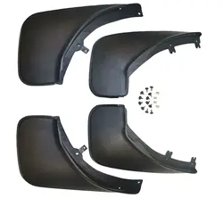 Front & Rear Wheel Fender Side Mudguard Cover Mud Flap Guard Plate Splash Shield For Land Rover Range Rover L322 MK3 2002-2012
