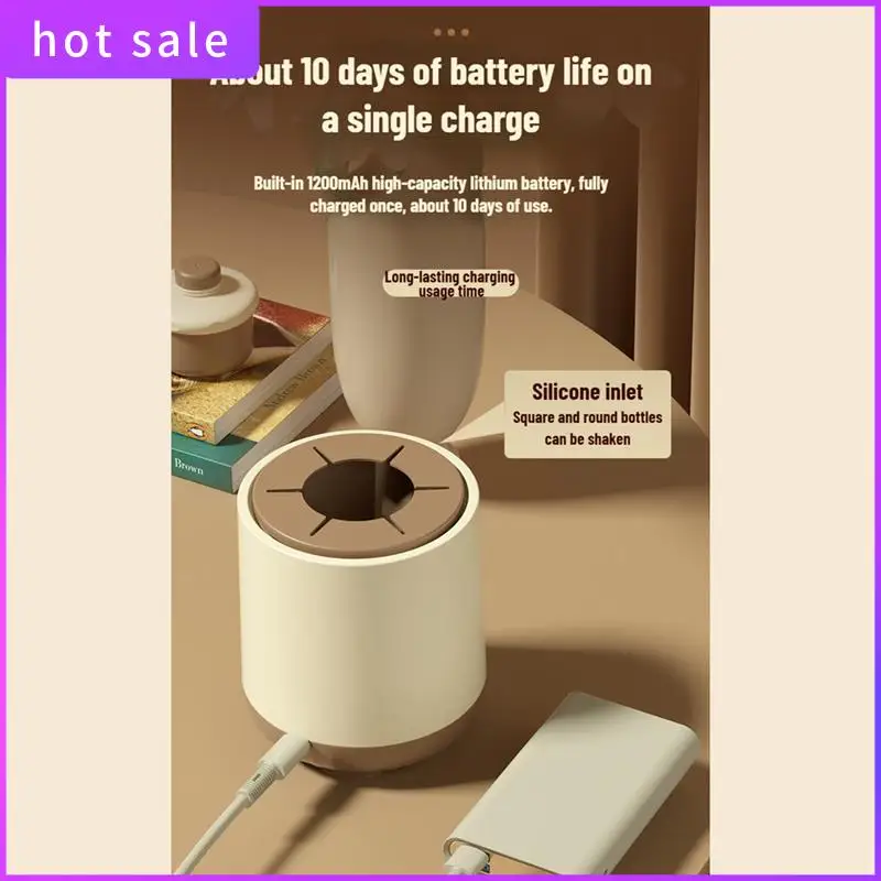 

LICG-USB Baby Bottles Shaker Electric Milk Powder Blender Feeding Bottles Shake Not Easy To Produce Bubble Home Travel