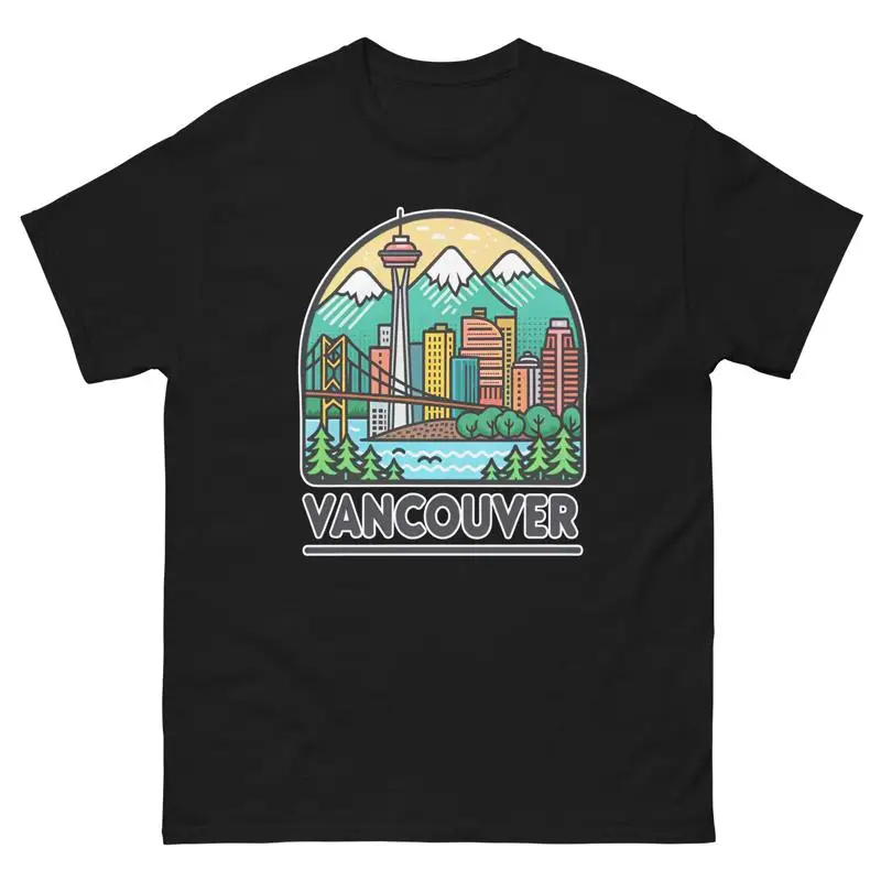 

Футболка Vancouver World Travel Urban Area City