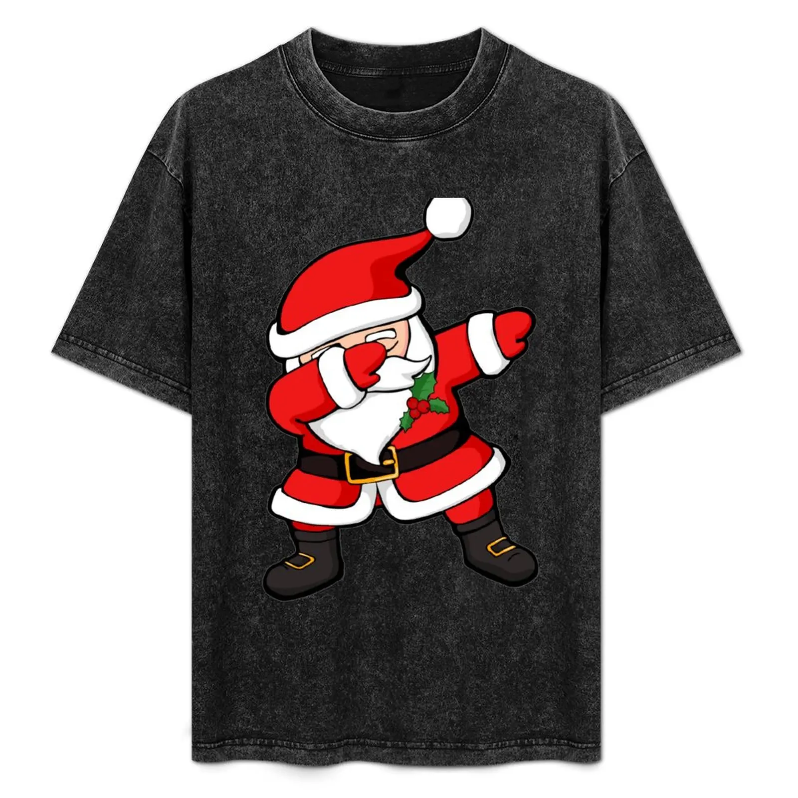 

Dabbing Santa Claus Christmas Dab T-Shirt Moisture Control Sports Tee