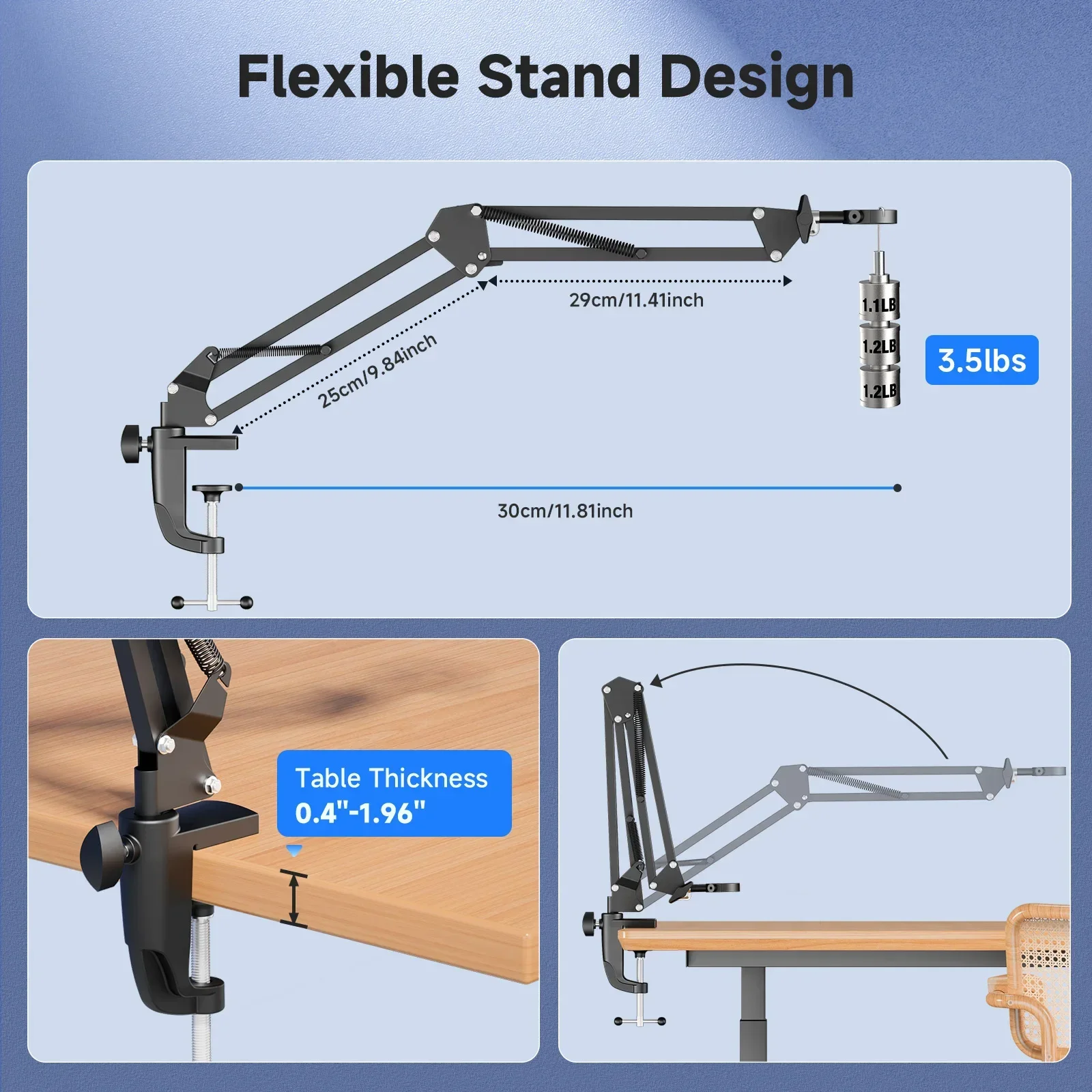 Hot Sale Flex Digital Microscope 5-inch IPS Screen 1000X Magnification Flexible Arm For Soldering Electronics Repair PCB Plants