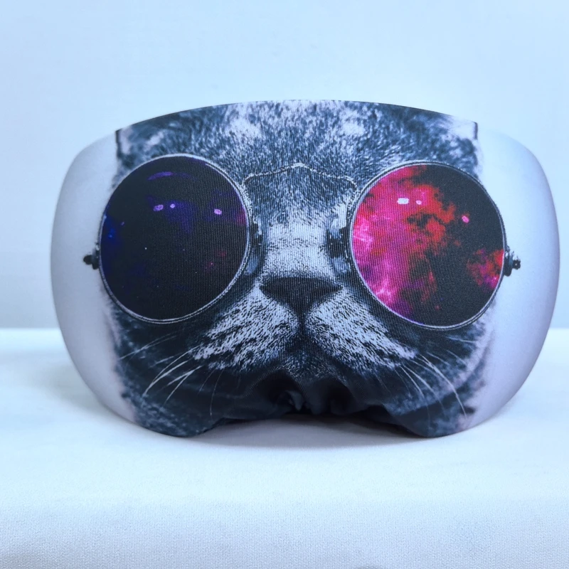 

Manufacturer Soft Bag Snow Goggle Lens Cover Sublimation Stretchy Skiing Goggles Protective Cover