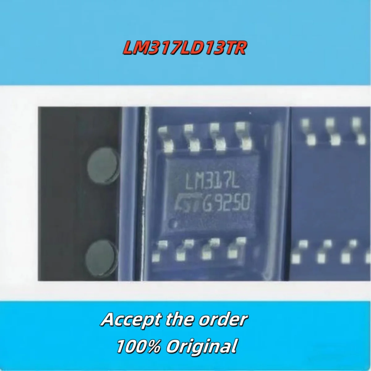 10PCS 100% New LM2903YDT 2903Y LM317LD13TR LM317L  LM217LD13TR LM217L SOIC-8 Brand New Original Chips ic