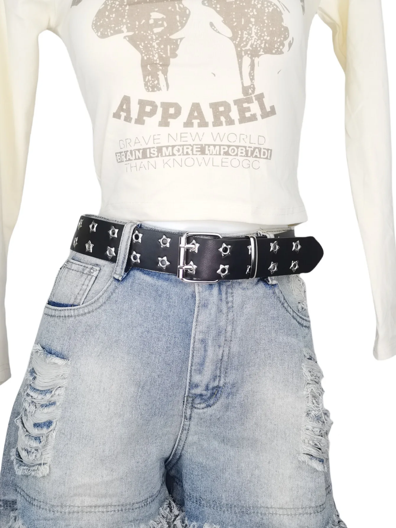 

NEW 1Pc 100CM Leather Belt Fashion Waist Belts Metal Circle Buckle Waistband Pants Decorative Belt Women Clothing Accesories