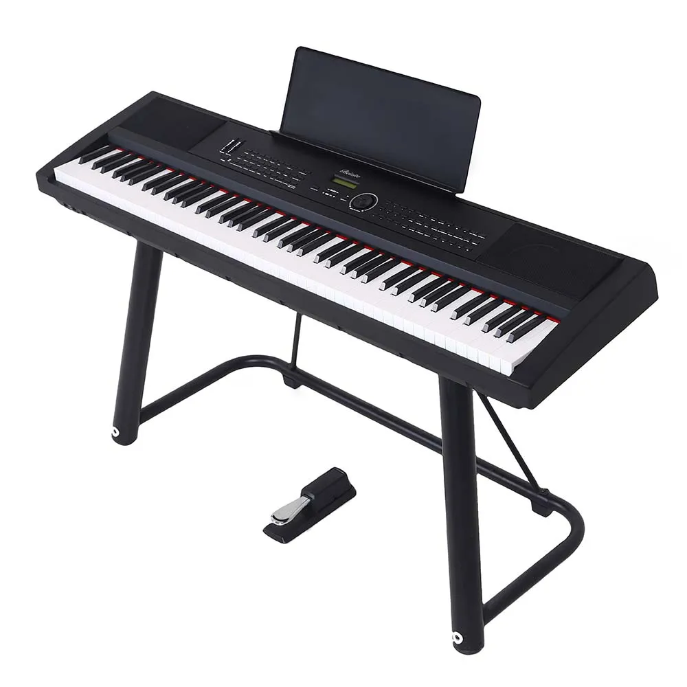 Portable Hammer Action Keyboard With 88 Keys and Multiple Functions Digital Piano