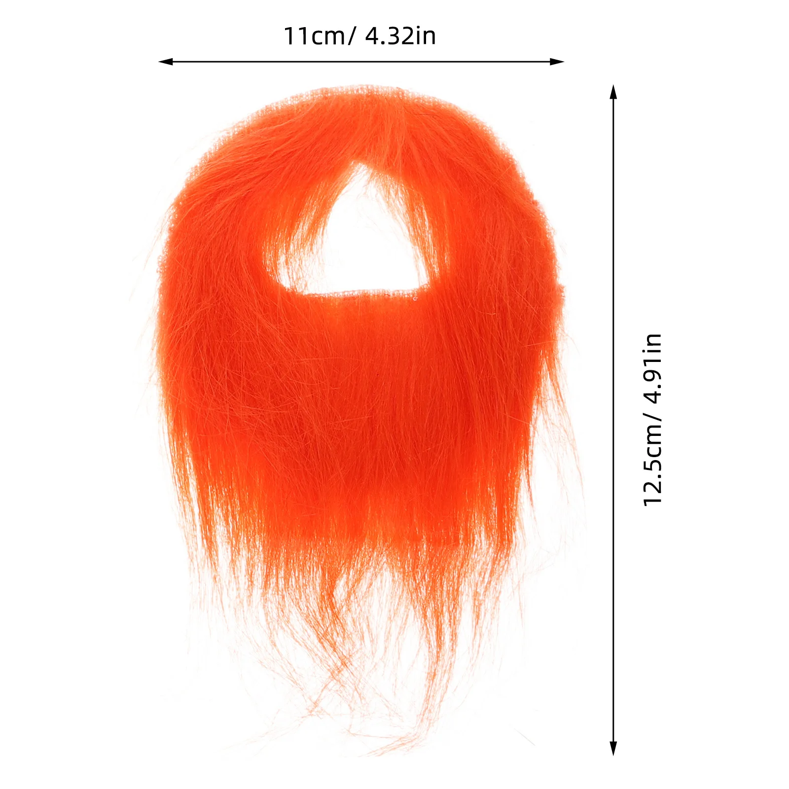 3 uds. De barba falsa de Halloween, autoadhesiva, bigote realista, disfraz de barba, pelo Facial para fiesta, accesorios de Cosplay, disfraz de pelo Facial