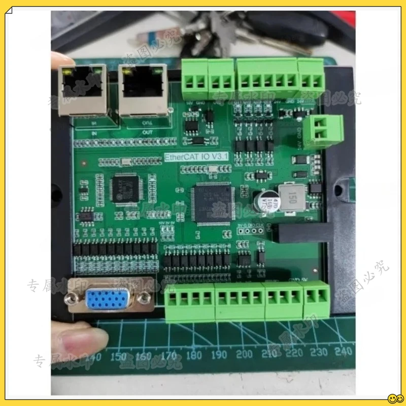 LinuxCNC EtherCAT IO Module with STM32 + AX58100 Solution