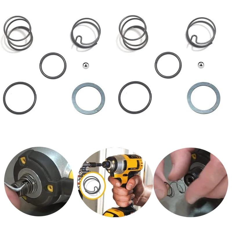 Spring Kit Tool screw fixed device for Dewalt Power Tools Lumbar buckle for Dewalt Power Tools Accessories Belt Clip Hooks