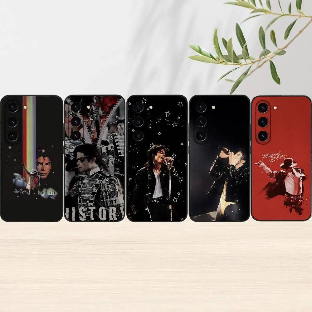 Superstar M-Michael Jackson Phone Case For Samsung Galaxy S21 S22 S23 S24ULTRA S25ULTRA FE Ultra Plus5G A52S S26 Soft Cover