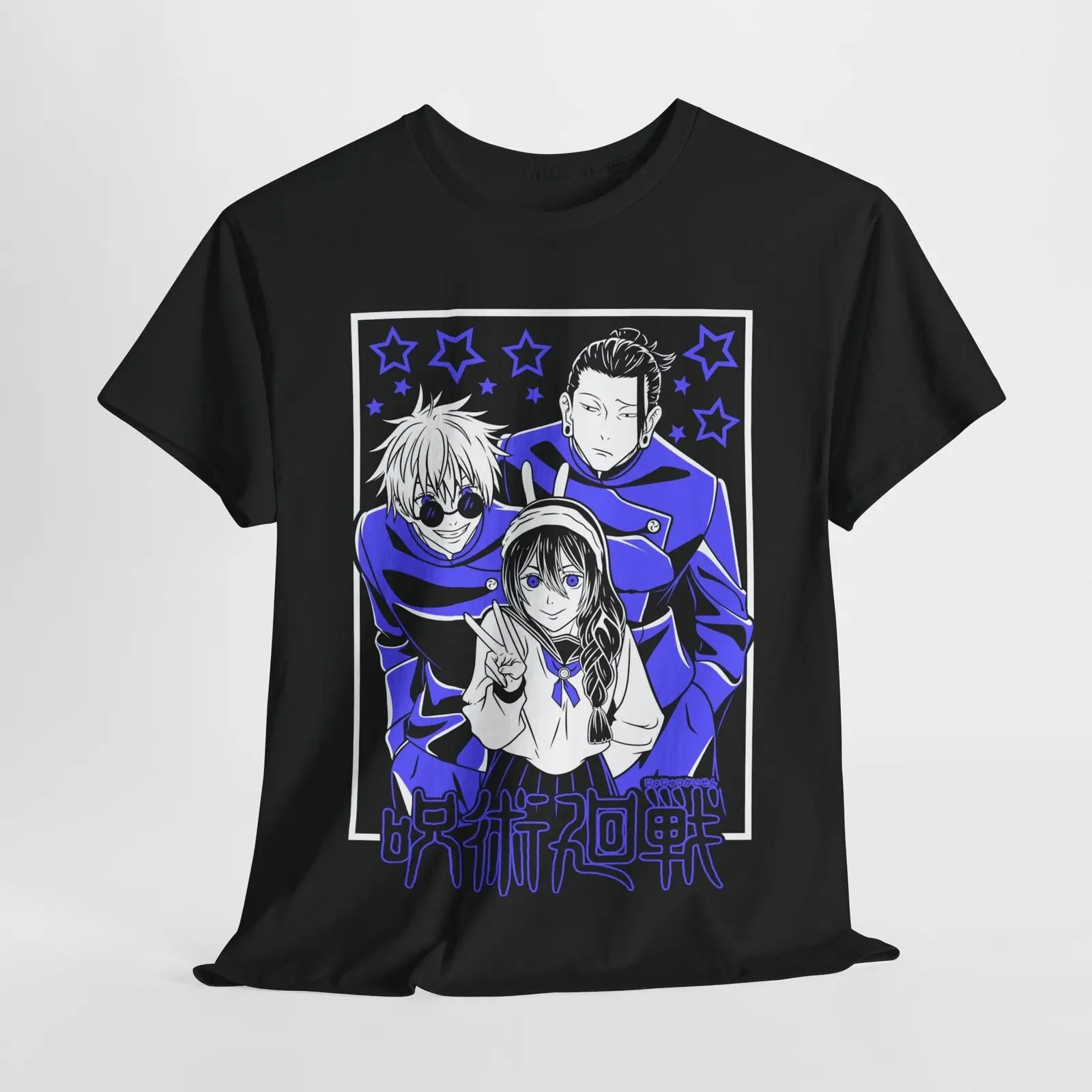 

Gojo Satoru Jujutsu Kaisen T-Shirt Suguru Geto Riko Anime Japanese Tee Shirt JJK