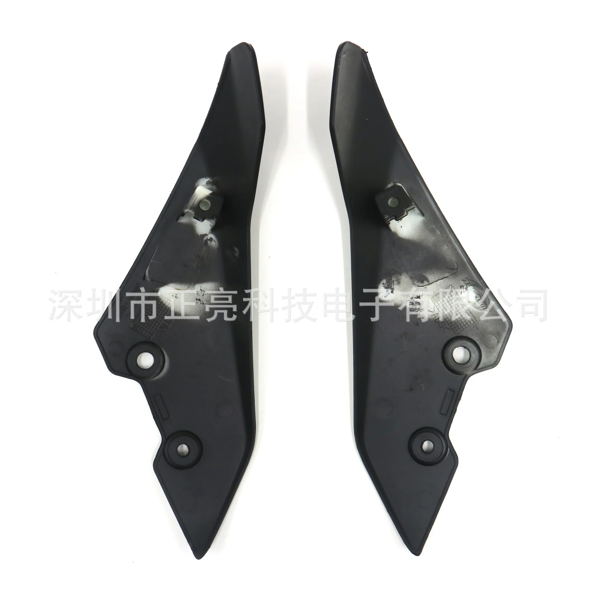 For Yamaha MT-10 2017-2020 Carbon Fiber Texture Front Headlight Cowl Upper Side Fairing Body Trim Cover Replacement Parts