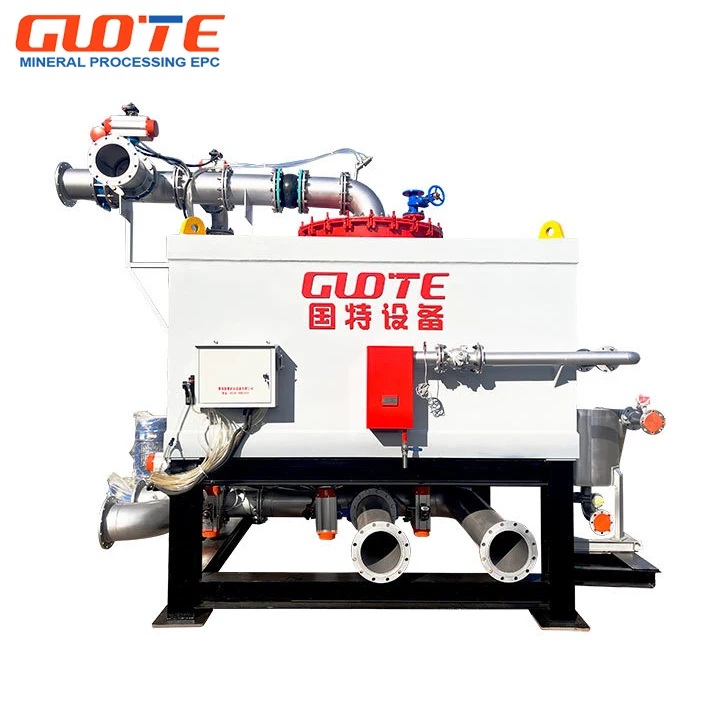High Gradient Electromagnetic Slurry Magnetic Separator For Deironing Purification Mineral Separator