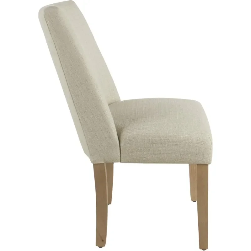 Dining Chair, Linen Cream (Single Pack)