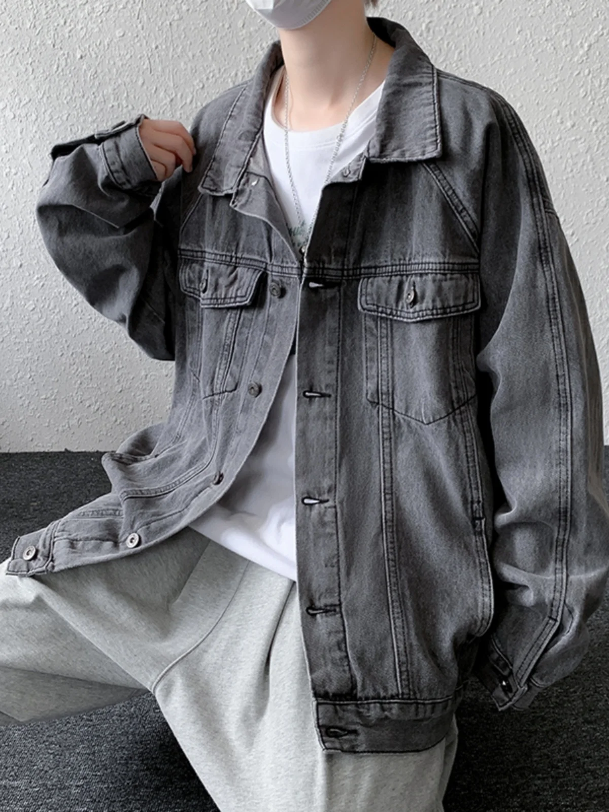 

Куртка-пальто мужская больших размеров, спортивная, для мотоциклистов, на пуговицах, с капюшоном, демисезонная, гоночная, в стиле униформы