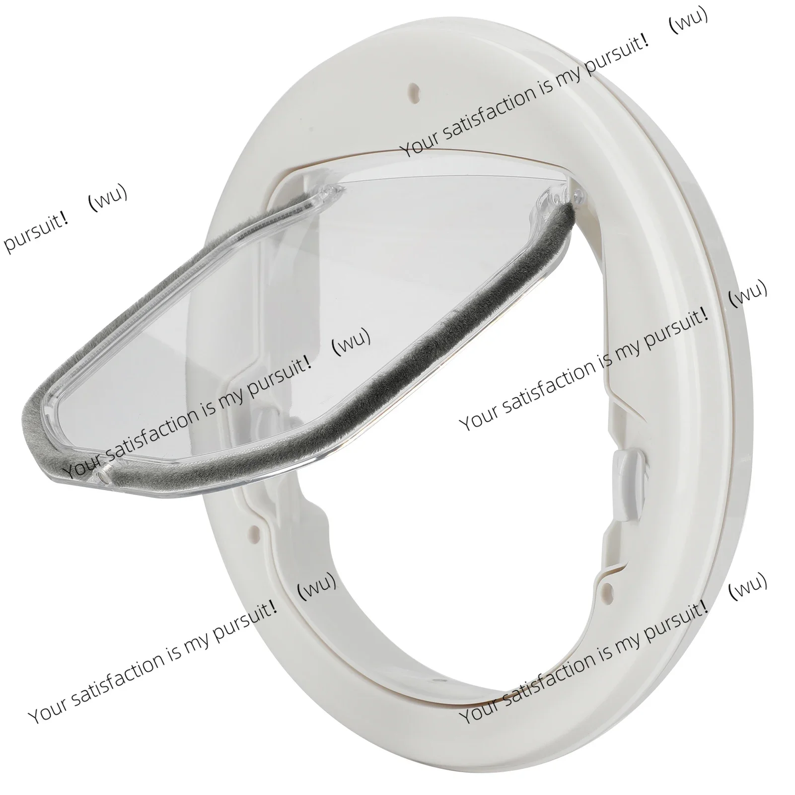 Pet door curtain two-way in and out magnetic door round plastic, pet supplies