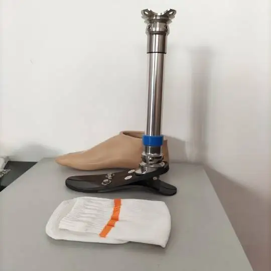 Carbon Fiber Prosthetic Foot with Leg 21-28cm Industrial Packing Ready to Ship Lower Limb Reliable Stable