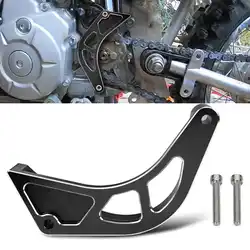 Motorcycle Front Sprocket Cover Chain Protector For HONDA CRF110 CRF 110 2013-up Black Front Chain Guard Cover 6061 Aluminum