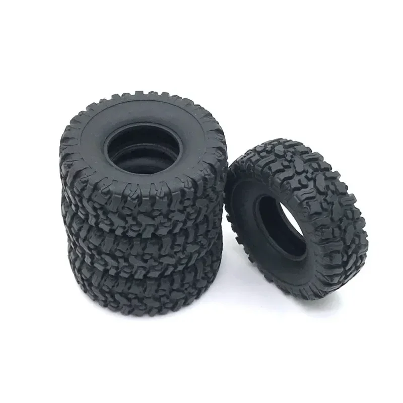 PARA WPL 66mm Pneu de borracha Roda 1/16 RC Car Upgrade Parts Acessórios de reposição