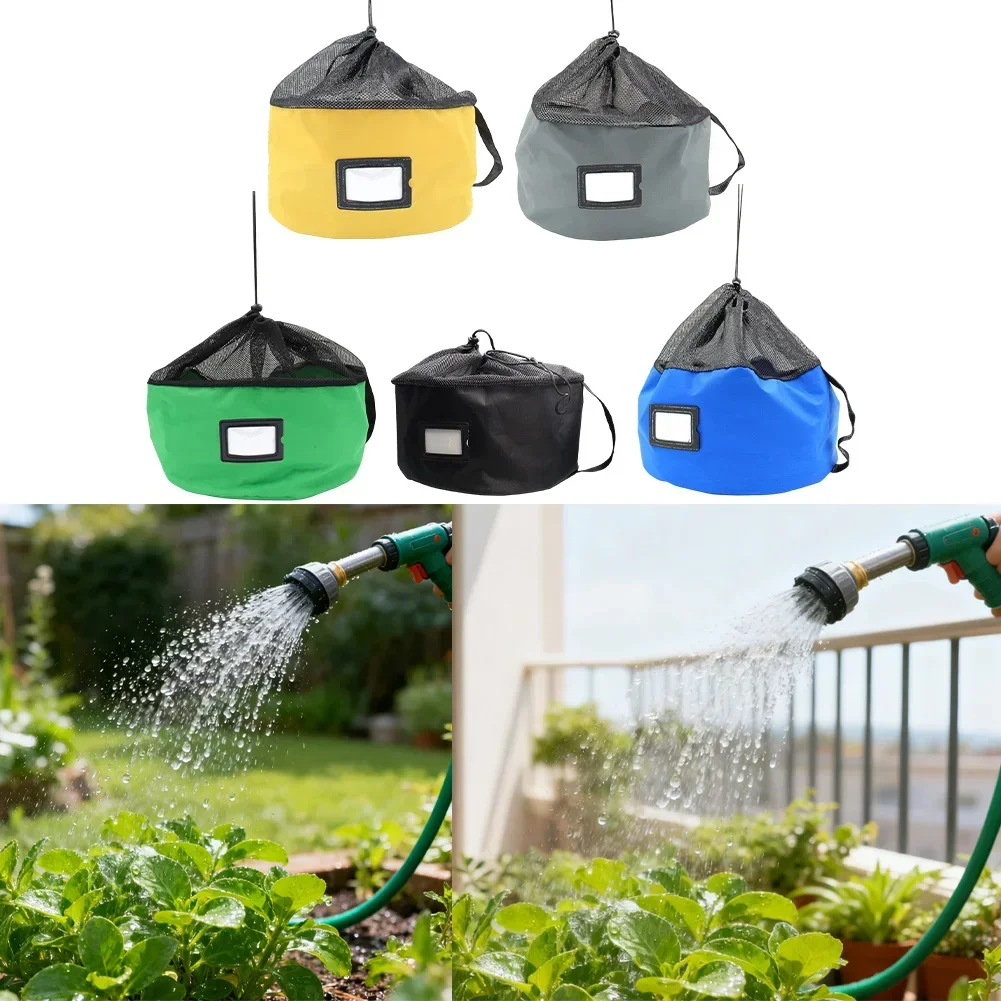 1-個の防水-rv-ホース収納袋、名札ホルダー付き-耐久性のある水道管収納袋で整理整頓