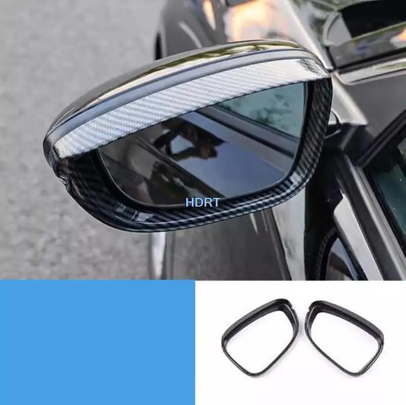 Car Styling Rearview Mirror Cover Side Wing Rear View Mirror Rain Eyebrow Cap Trim Frame For Honda Inspire Accord 11th 2023 +