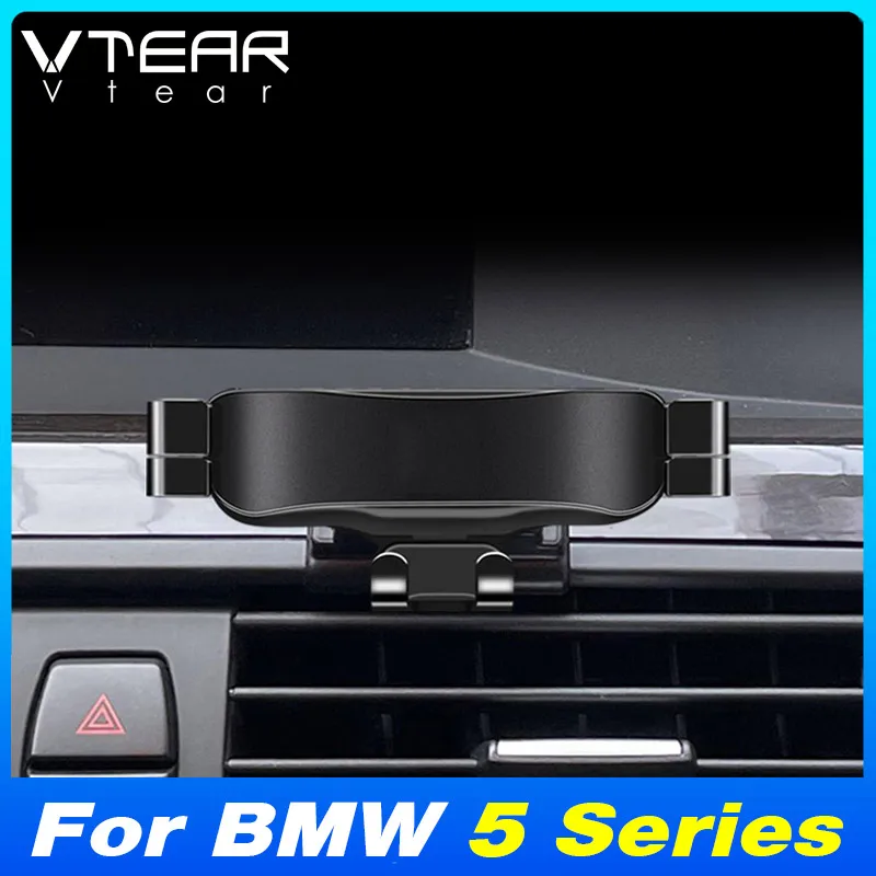 

Vtear Car Phone Holder Support Decoration Dashboard Air Outlet Trim Accessories Interior Console Vent Part For BMW 5 Series 2023