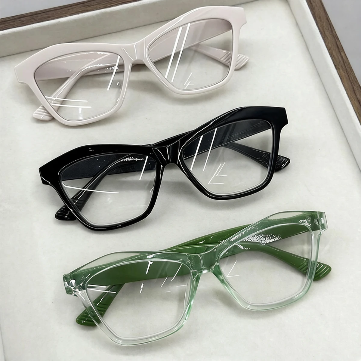 Kacamata Baca Cat Eye untuk Wa - Mens Fashion Reading Glasses ulasan dan harga