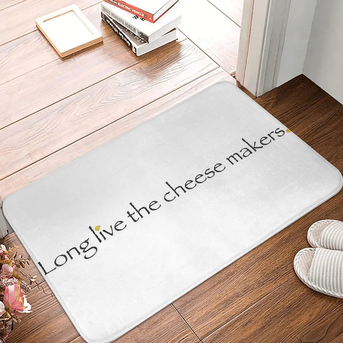 Long Live The Cheese Makers Non-slip Doormat Floor Mat Washable Carpet Rug for Kitchen Entrance Home Balcony Footpad Mats