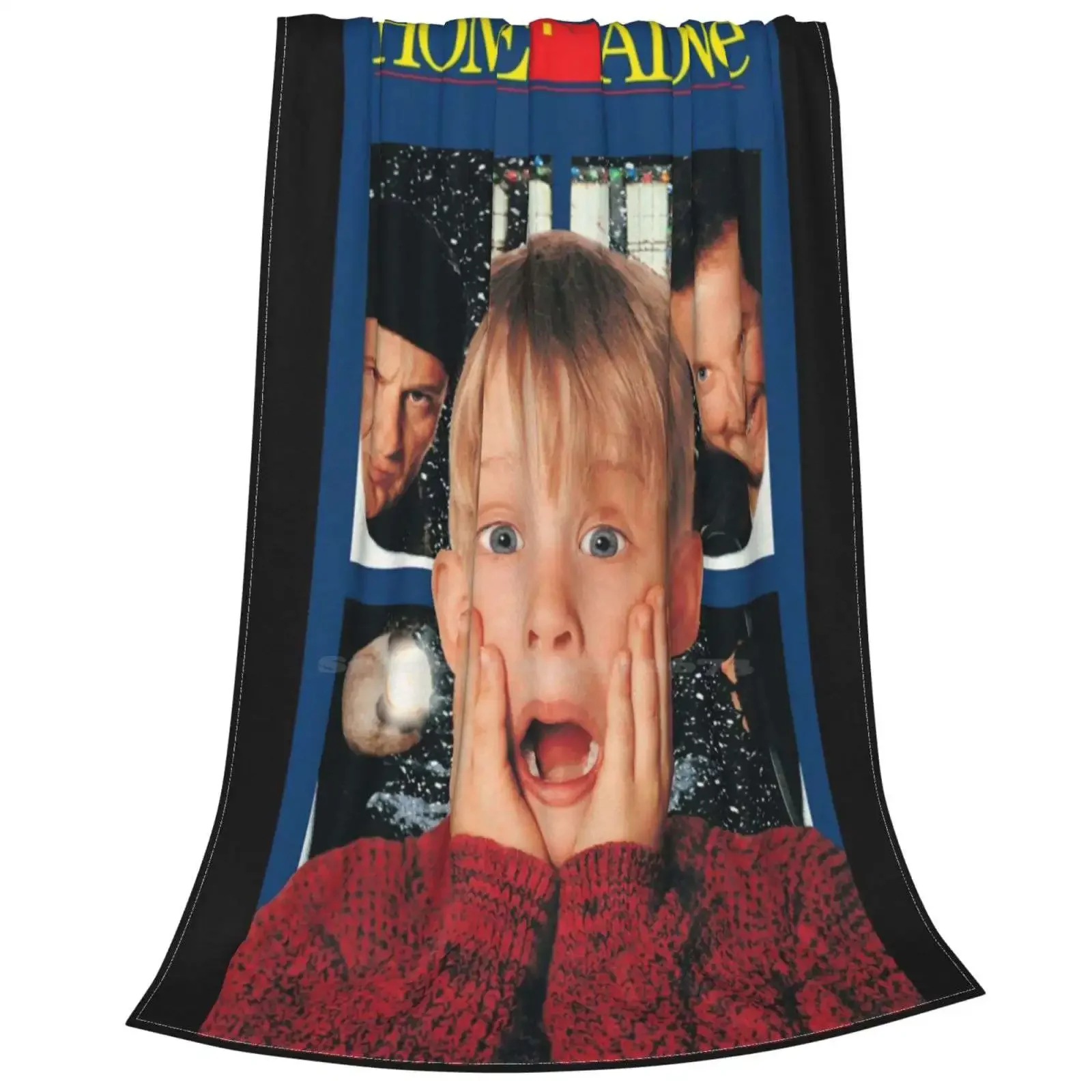 Casa da solo tutte le taglie coperta morbida decorazioni per la casa biancheria da letto casa da solo anni \'90 film Kevin Macaulay Culkin Retro