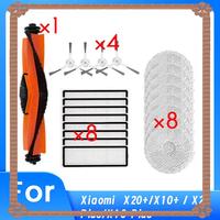 24-Hour Delivery 21 Pcs For Xiaomi X20+/X10+ / X20 Plus/X10 Plus Vacuum Cleaner Accessories Main Side Brush Mop Filter