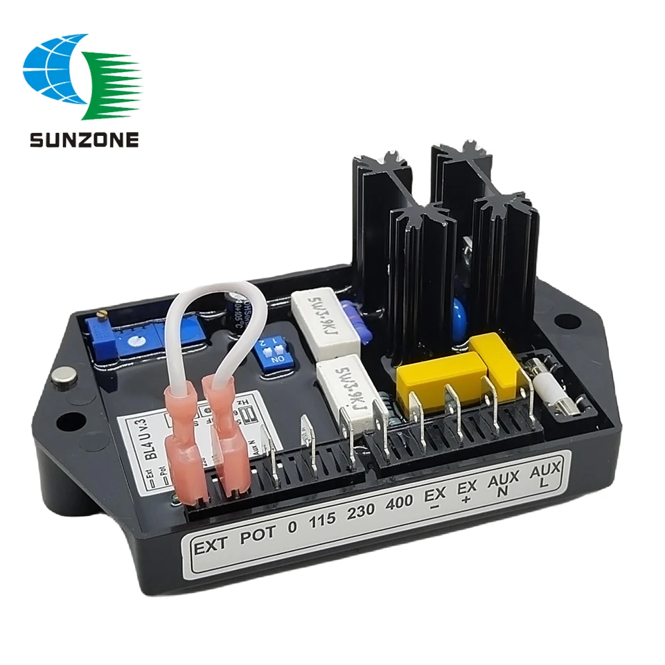 Imagem -03 - Avr Controle Regulador de Tensão Automático Voltage Board Generator Grupo Estabilizador para Sincro Diesel Bl4u