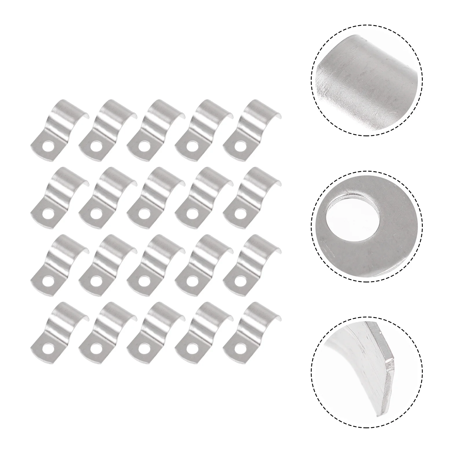 

100Pcs Cable Management Fixators Strong Wall Mount Cable Clips for Neat Cord Organization in Home Office Use Wire Fixing Buckle