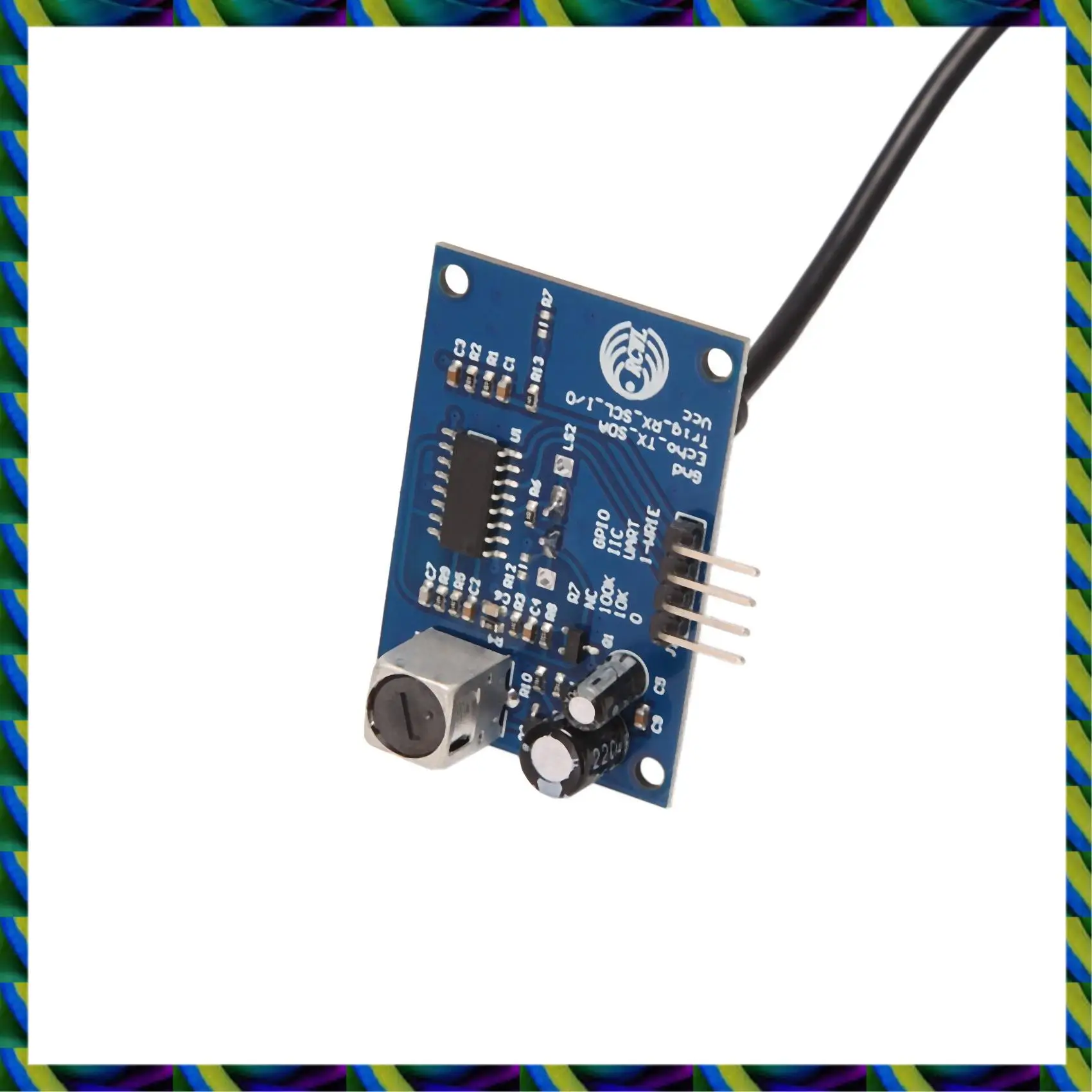 Ежедневный модуль приемопередатчика AJ-SR04M, водонепроницаемый ультразвуковой датчик дальности K02