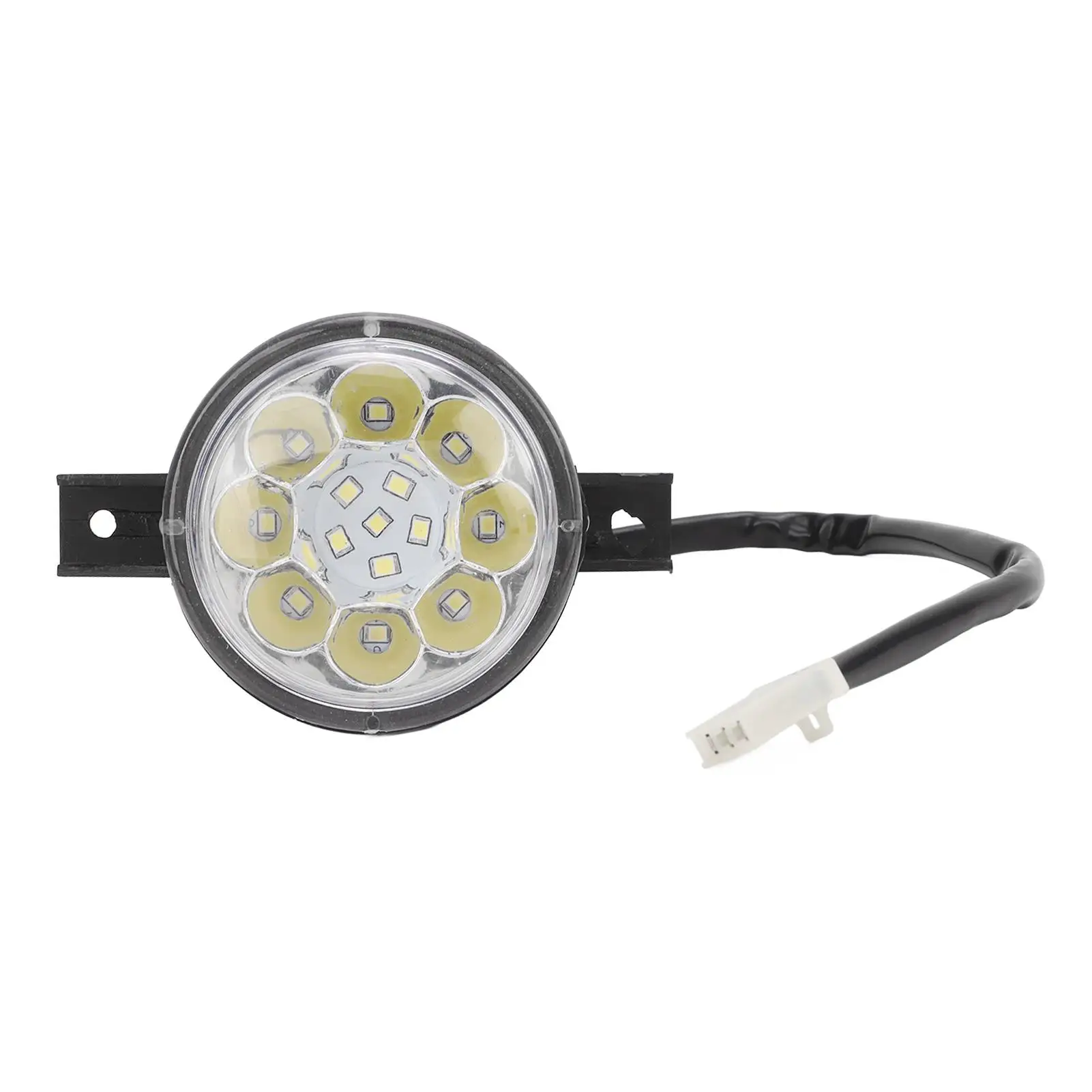 

Motorcycle Headlight 12V Universal Waterproof LED Driving Light 13LEDs for electric Scooters Tricycles