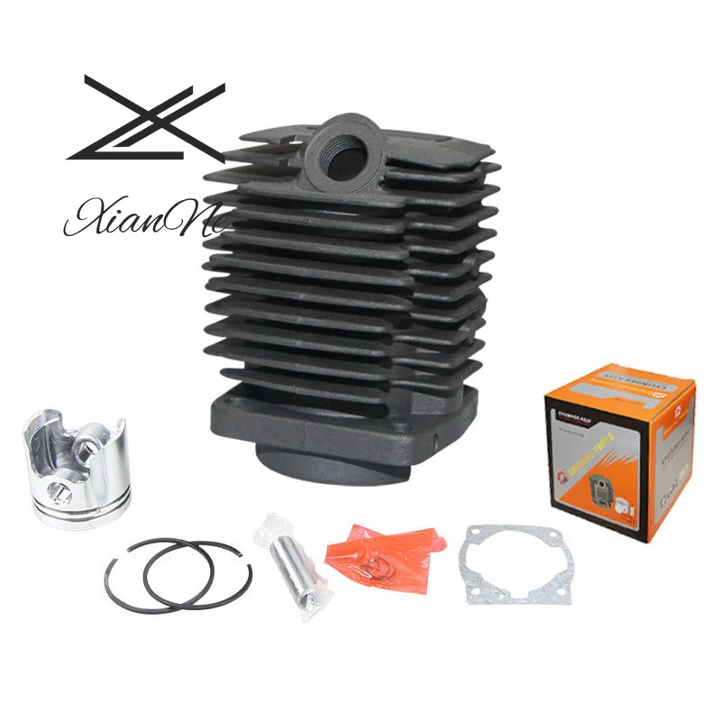 Imagem -01 - Cilindro Anel de Pistão Kit Apto para 1e40f6 49cc Stroke Motor Zylinder Montagem Robin 411 Brushcutter Grass Trimmer Parts 40 mm cilindro anel de pistao kit apto para 1e40f6 49cc stroke motor zylinder montagem robin 411 brushcutter grass trimmer parts 40 mm 01
